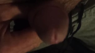 I take the dick out of my panties and show my dickhead.
