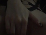 возбудилась и начала играть со своей киской, потекла, не дождавшись члена - Screenshot 14 of 16 - Excited