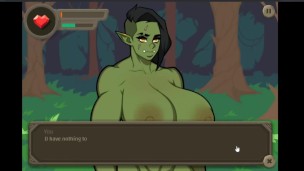 Fucked Orc and Elf Outside