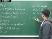 [重生][真・Pronhub 最大華人微積分教學頻道] 微分應用篇重點四：微分求極值法｜精選範例 4-3｜數學老師張旭