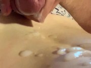 Delightfully fucked his girlfriend in various positions and finished on her back 16/16