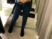 Мастурбация в примерочной 1/16