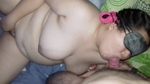 Playing with my self while eating my husband