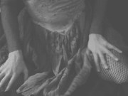 Cosplay Hocus Pocus Costume Girl Plays With Her Little Wet Witch Pussy 1/16