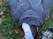 Public feet humiliation 8/16