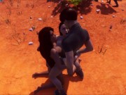 Hot threesome with new girl Alissa 14/16