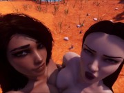 Hot threesome with new girl Alissa 15/16