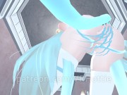 Blue Haired Cat Rope Bondage Headphones White Thicc Thighs Face Sits Riding BDSM POV Lap Dance 15/16