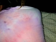 Had a hard time putting it in her very tiny tight asshole-first time anal 11/16