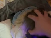 My blonde girly loves my cock