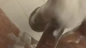 Shower Play Jerking My BBC