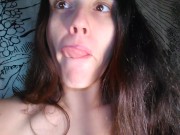 PinkMoonLust Gets Ready for a Deep Oral Onlyfans Custom Video Picks Nose on Camera Shameless Hehe 15/16