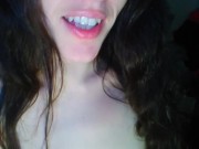 PinkMoonLust Feels Like a Crazy Hippy Ghost Hunter Chick Chasing Spirit Orbs in the Dark Darkness 4/16