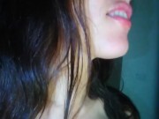 PinkMoonLust Feels Like a Crazy Hippy Ghost Hunter Chick Chasing Spirit Orbs in the Dark Darkness 7/16