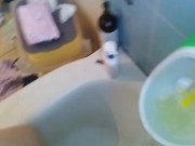 Hairy PinkMoonLust PEES HARD Standing into Boy Potty Training Nasty Dirty Hot Pee Urine Male Urinal 9/16