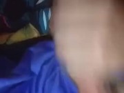 Rubbing my dick for you