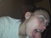 Deepthroating and begging for more 4/16