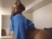  Bbw in Leopard Leggins 8/16