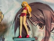 テニスウェアユニフォームのエヴァアスカフィギュアにぶっかけオナニー【キモオタクの喘ぎ声あり】 - Screenshot 1 of 16 - HD
