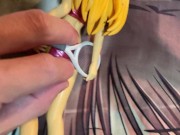 テニスウェアユニフォームのエヴァアスカフィギュアにぶっかけオナニー【キモオタクの喘ぎ声あり】 - Screenshot 4 of 16 - Anime