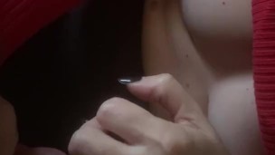 Long cock massage with finger