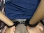 Naughty step sister gets cuffed by step brother  13/16