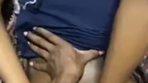 Naughty step sister gets cuffed by step brother 