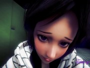 Kimetsu no Yaiba Hentai - Shinobu Fucked in a Public Toilet 7/16