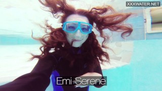 Hot underwater pool masturbation of Emi Serene - RedTube