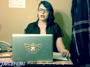 Your boss makes you jerk-off for her ( joi ) 2/16