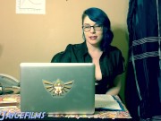 Your boss makes you jerk-off for her ( joi ) 4/16