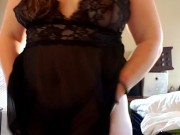 Thick whore loves to strip tease 5/16