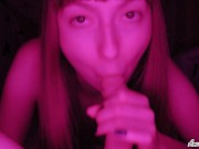 Girlfriend Sensually Sucks Classmate's Cock And Gets Hot Cum In Mouth 8/16