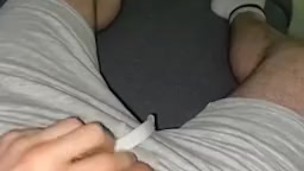 Hard dick before bed