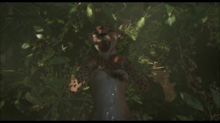 Animation homme x poilu (jeu de la faune)