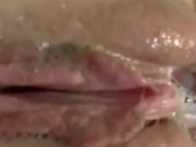 Shaving my pussy lips 9/16