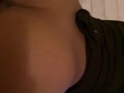 POV PHAT ASS EBONY CUMMIN ON BBC!! (Reverse Cowgirl) 16/16