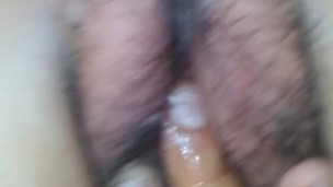 Mí mujer y su vagina peluda