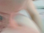 Slutty blonde, Sloppy head  9/16