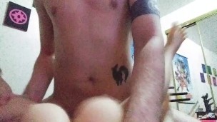 Female POV (Sex Doll). Huge Cumshot!