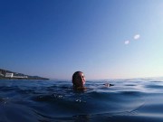 Naked mermaid let me swim with her and I filmed her 10/16
