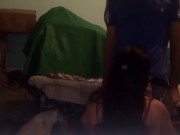 caricias besos y follada a mi vieja mientras plancha la ropa para ir al trabajo, real 6/16