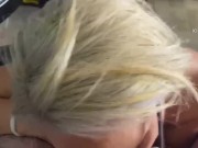 Wife gives sloppy blowjob to husband and swallow 5/16