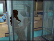 Strapon games. Sex toy burns in girls pussy | Game 3d 13/16