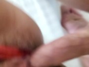 Black girl suckikg dick and tityfucking 8/16