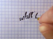 What the Actual F*ck Calligraphy 8/16