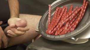 spraying your twizzlers with cum ~ LoadsMalone