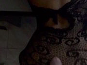 Asian teen wants me to cum my cock is to much for her tight pussy