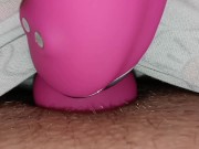 Teen vibrating wet pussy and clit until leg shaking orgasms! 10/16