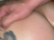 Anal pov from milf and BBC 